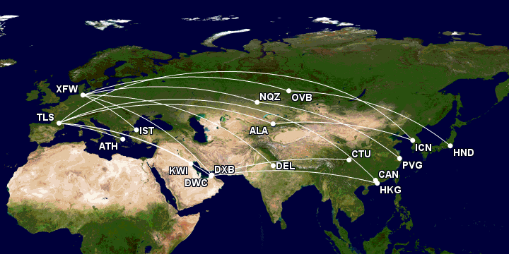 Ferry Flight Routing AIRBUS DELIVERIES / FERRY FLIGHTS 23-29 NOVEMBER 2020 ...